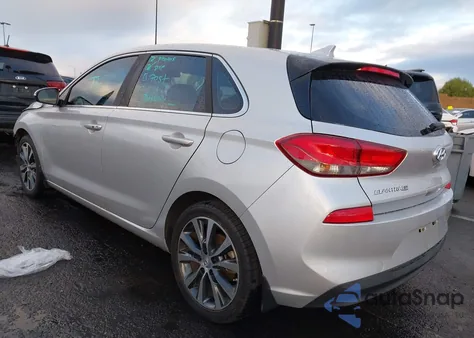 2018 Hyundai Elantra Gt из США, поврежденный, VIN KMHH35LE4JU079757